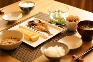 日本の朝食
